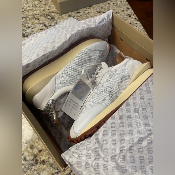 NWT Esseutesse special white Italian sneaker 41 us10 - Picture 11 of 16